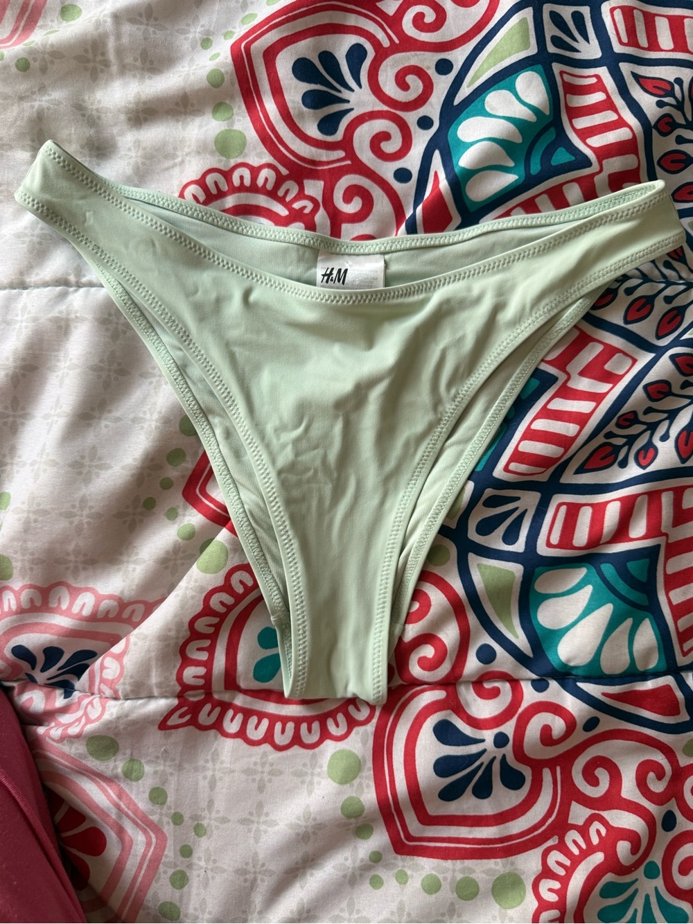 H&M Mint Green High-Cut Bikini Brief